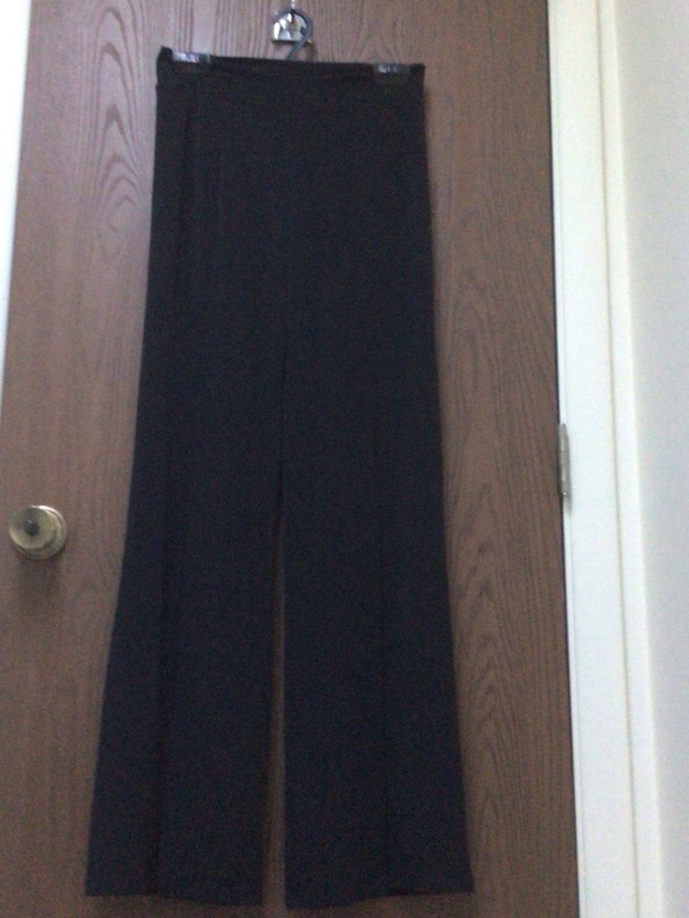 Clara Sun Woo Black Boot Cut Dress Pants